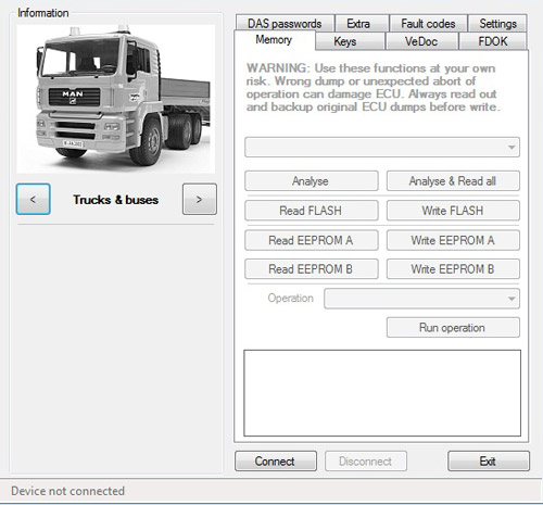 mb truck explorer key programming 1