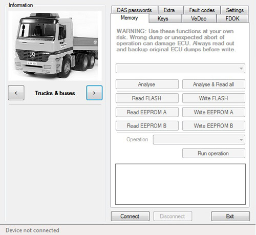mb truck explorer key programming 3